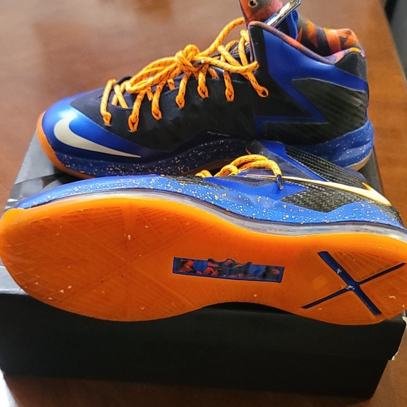 Nike Lebron X Superhero sz 13 worn 1 no box - Picture 4 of 4